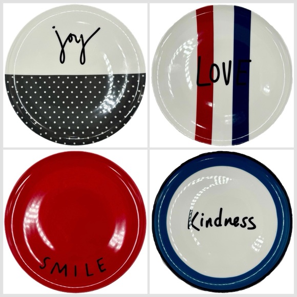 Royal Doulton Other - ED by Ellen DeGeneres, Royal Doulton in London 8.5” Plate Set of 4